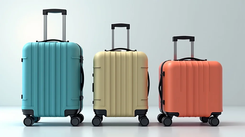 Explore 3D Models of Luggage for Travel Planning