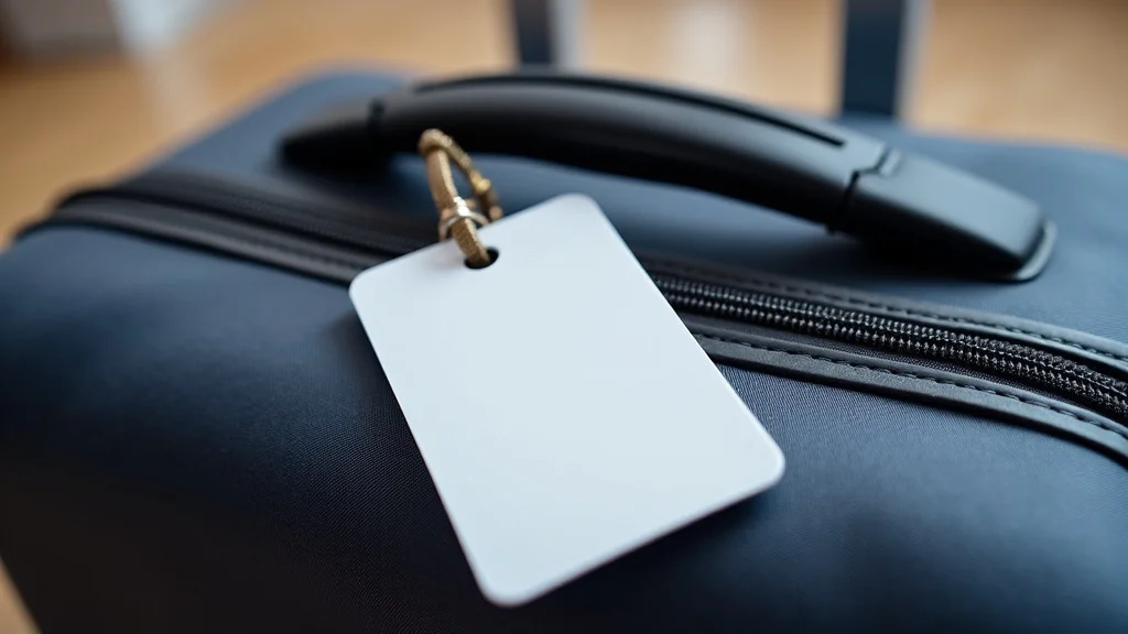 Luggage Name Tag Template: Create and Secure Your Belongings