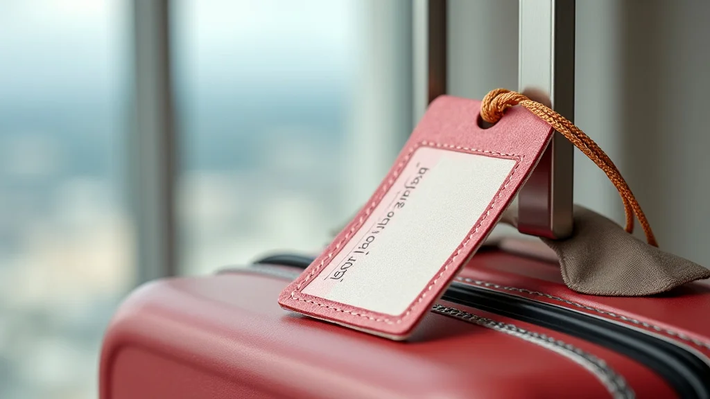 Luggage Tag Template Free: Create Your Own Travel Essentials