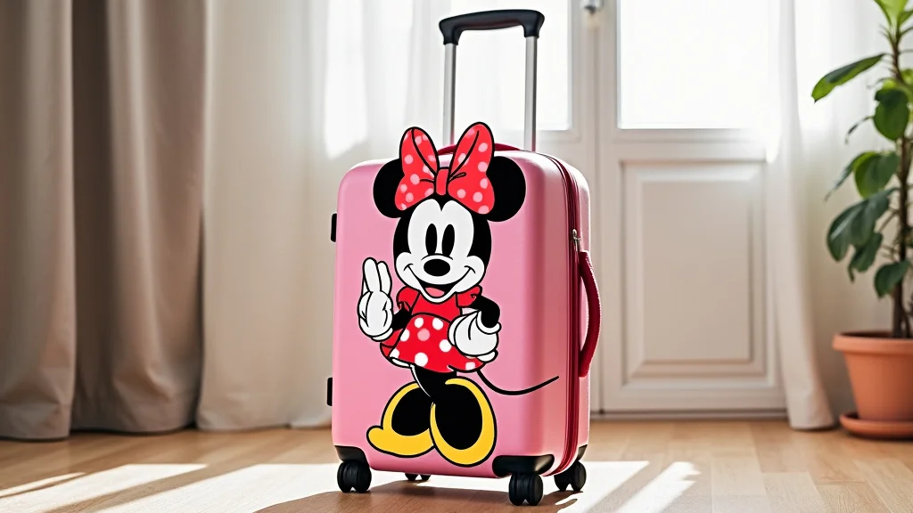 Protect Your Suitcase with a Luggage Cover Paris Minnie