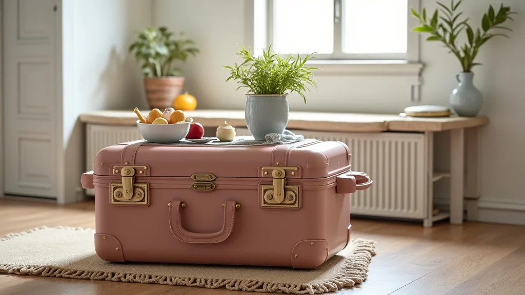 Transforming Travel with Luggage That Turns into a Kitchen Set